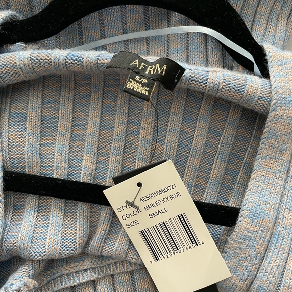 ✨BRAND NEW AFRM knit cut out dress✨ - Picture 4 of 6